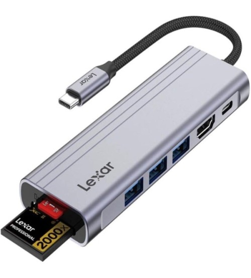 Lexar Professional LPAH31N RNHNG USB 3.1 Card Reader Dual Slot (X01)